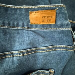 Bundle Crown & Ivy skinny Blue Denim Jeans, Wonderly